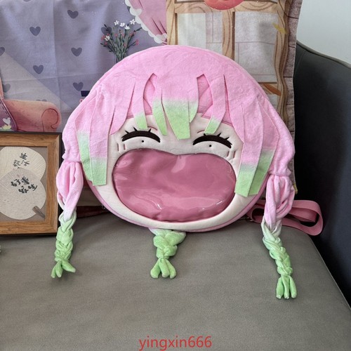 Anime Kanroji Mitsuri Cosplay Boca Grande Transparente itabag Mochila Mensajero - Imagen 2 de 7