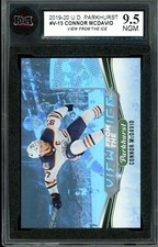2019-20 U D Parkhurst View From The Ice #V-15 Connor McDavid KSA 9.5 N-GEM-MINT