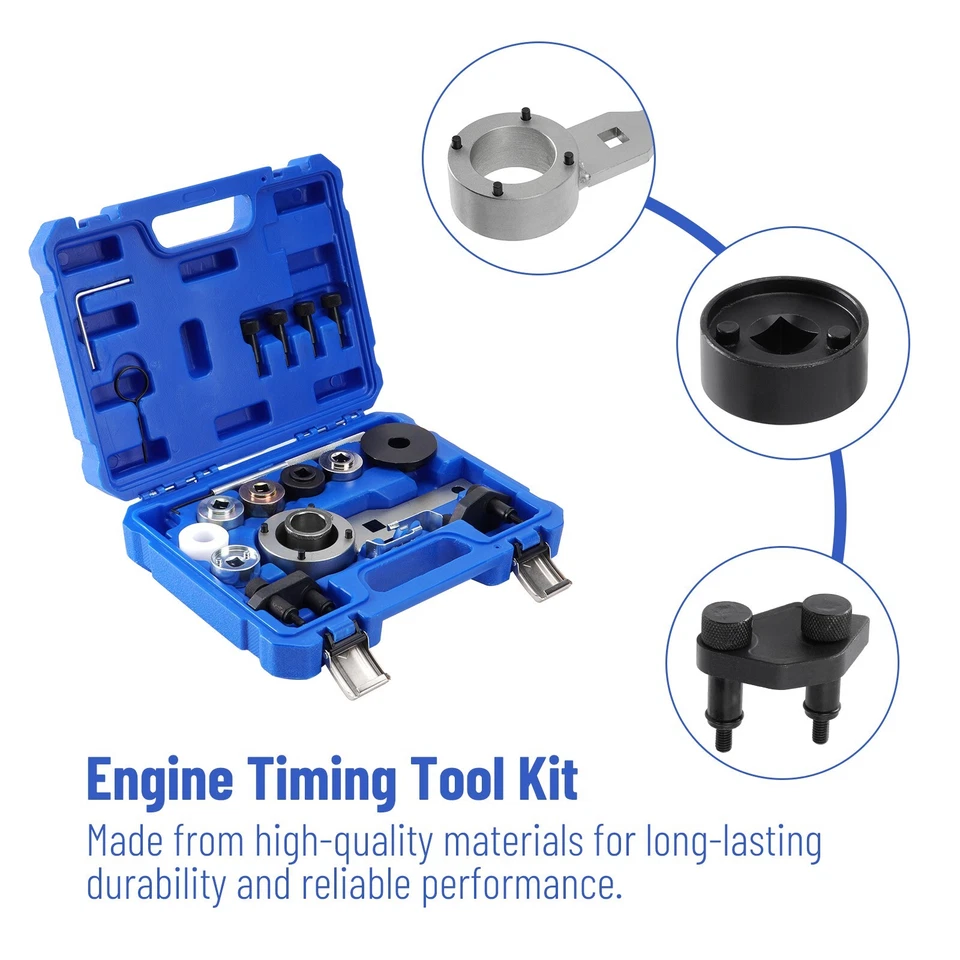 Kit de cadena de distribución mejorado para Audi VW 2.0 TSI Jetta GTI A4 A5 Q5 Beetle Passat Foto 3 de 4