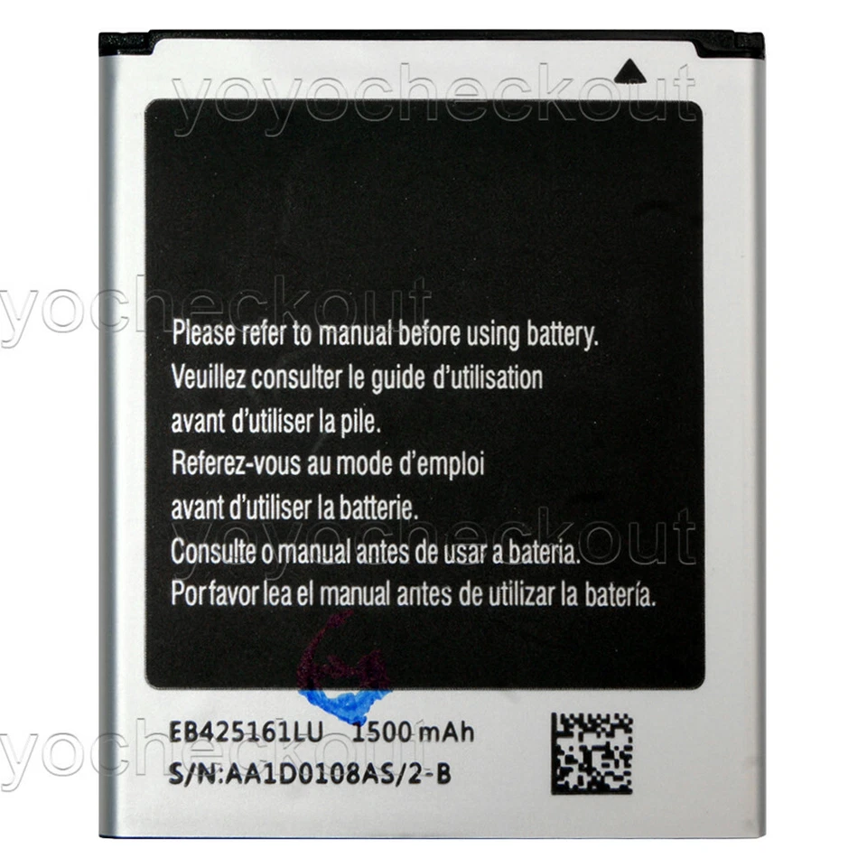 For Samsung Galaxy Exhibit SGH-T599N Battery EB425161LU EB-L1M7FLU Tool - Image 4 of 4