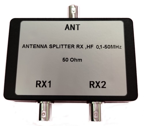 Antenna Splitter RX HF TV Satellite Coax Cable Signal Splitter 0.1-50 MHz - 第 1/8 張圖片