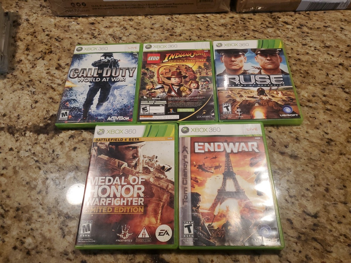 LOT Of 5 Xbox 360 Games | eBay