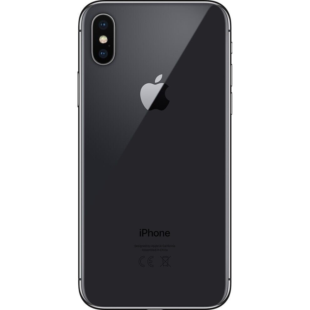Apple iPhone X - 256GB - Black (Unlocked) NO FACE ID. Model