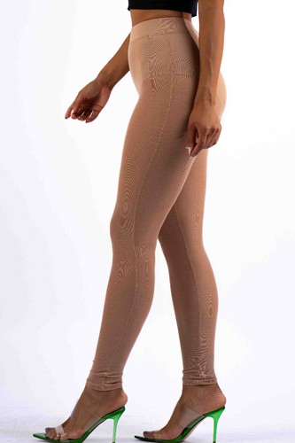 Women's Sheer Mesh Leggings Stretch Skinny Stocking Sexy See Through - Picture 61 of 86