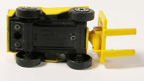 MATCHBOX 48 SAMBRON JACKLIFT SUPERFAST VINTAGE LESNEY ENGLAND TELEHANDLER FARM - Picture 3 of 3