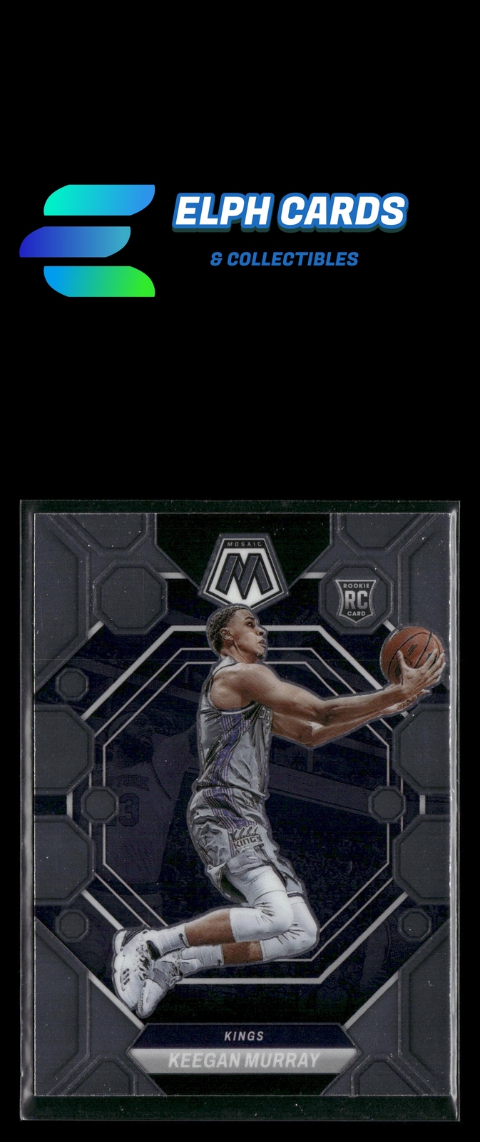 2022-23 Panini Mosaic #227 Keegan Murray Silver