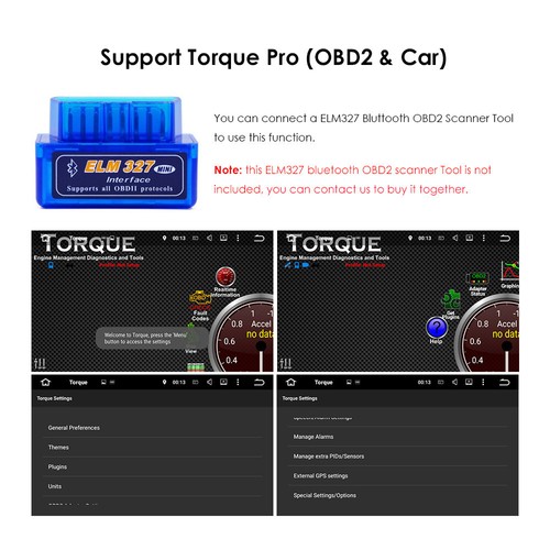 4+32G 4Core Android 10 4G WIFI 7" Double 2DIN Car Radio Stereo Player US Carplay - Picture 19 of 20