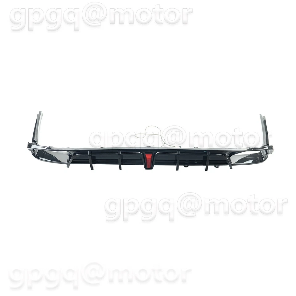 For Honda Accord 2021-2022 Yofer V2 Style Rear Bumper Diffuser+Corner Apron Spat - Image 4 of 4