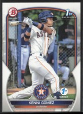 2023 Bowman 1st Edition Kenni Gomez BPPF-40 1st | Houston Astros