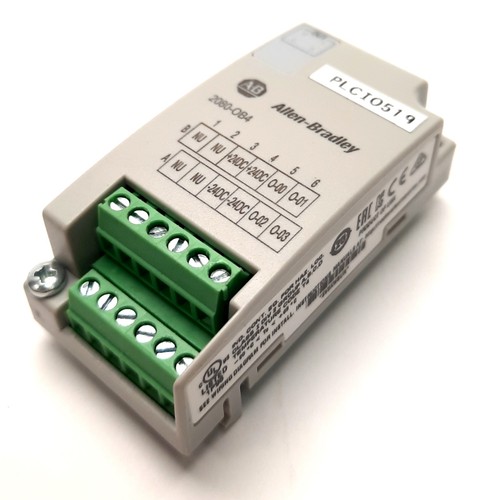 Allen-Bradley 2080-OB4 Micro800 Plug-In Module 4-Point, 12/24v DC Source Output - Picture 1 of 5