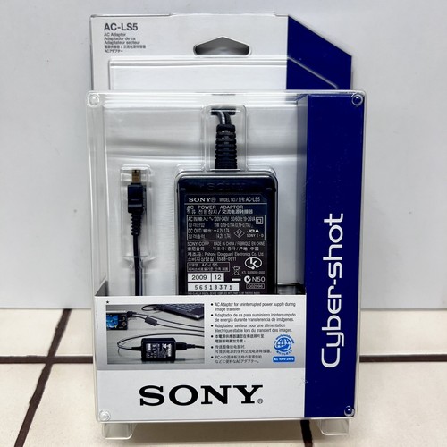 SONY AC-LS5 AC Adapter For Cyber Shot Cameras CyberShot Authentic OEM ...