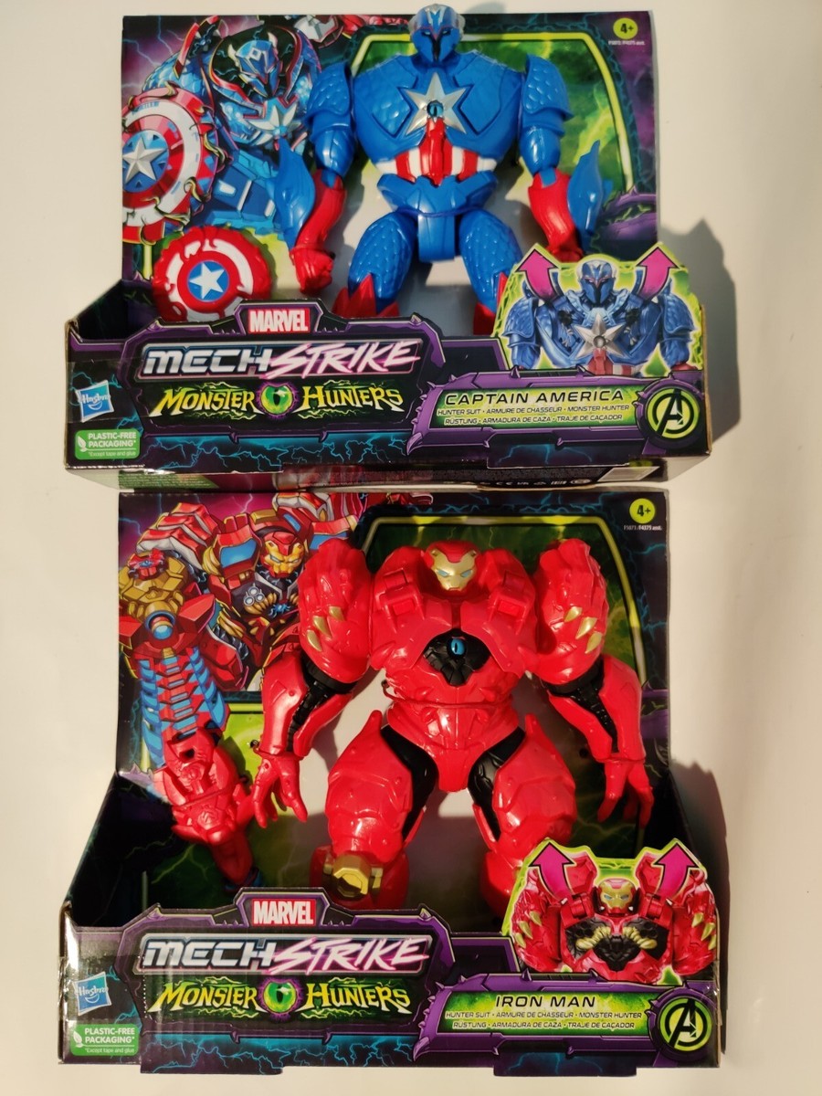 MARVEL Mech Strike MONSTER HUNTERS Suit & Accessory IRON MAN and