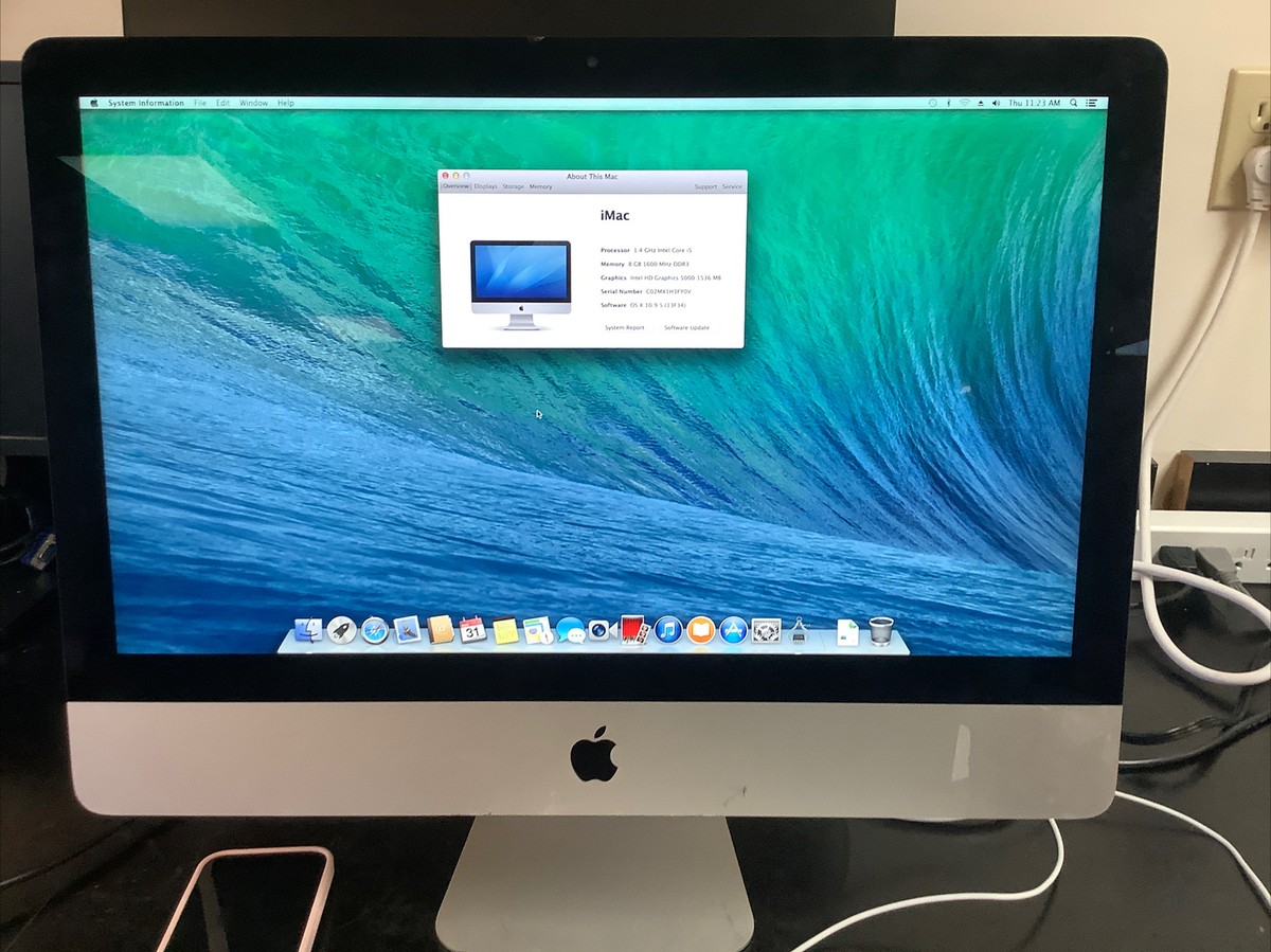Macデスクトップ Apple iMac 2014 A1418 Apple iMac A1418 21.5in. Mid 2014 1.4GHz 8GB 500 SATA