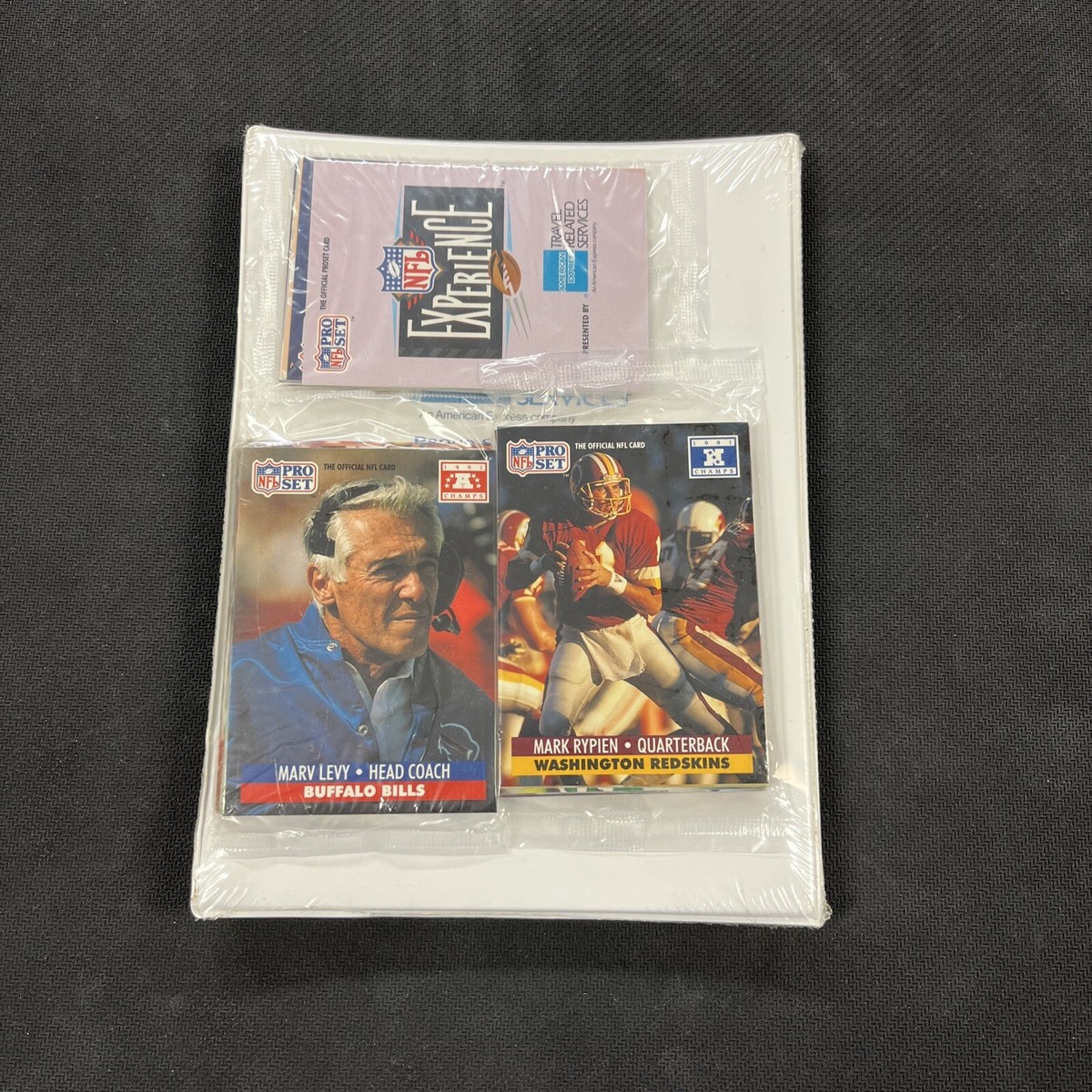 1992 Super Bowl XXVI Pro Set Collectors' Edition Album Redskins v