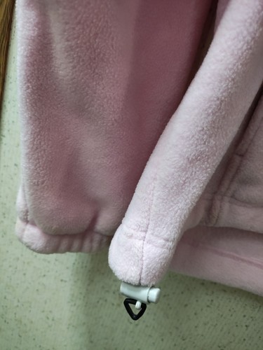 Columbia Fleece Jacket Pink Youth XL Lightweight Pockets Soft Zip Up Clean - Picture 6 of 13