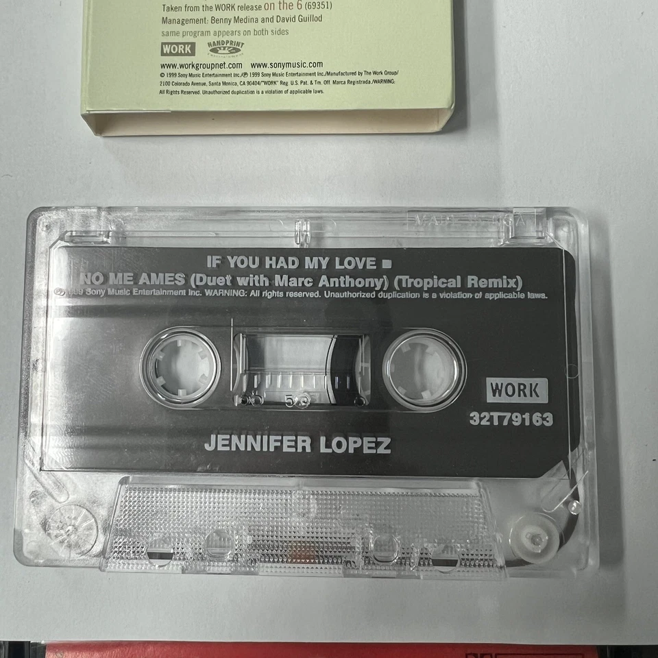 Кассета Jennifer Lopez Single If You Had My Love 1999 - Изображение 4 из 4