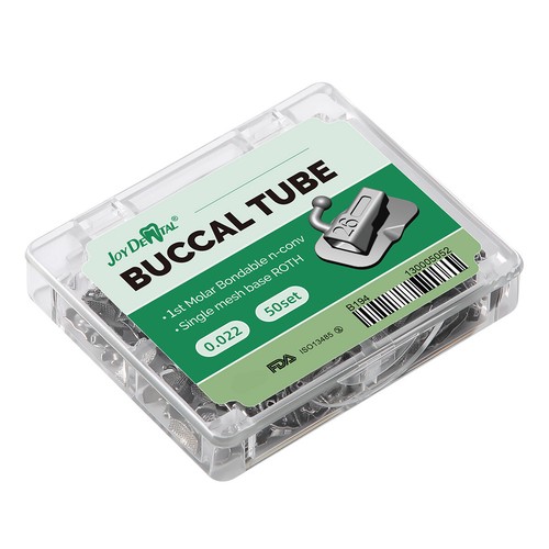 50Sets Dental Orthodontic Buccal Tubes 1st Molar Roth/MBT 018/022 Bondable USA - Picture 17 of 42