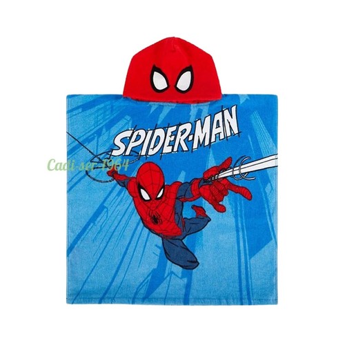 Spiderman Marvel Hooded Towel/Poncho Children's Pool Beach ONE SIZE NEW - Picture 14 of 24