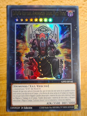 D/D/D Duo-Dawn King Kali Yuga YUGIOH GFP2 2022 SPANISH ULTRA RARE 1st NM #07071