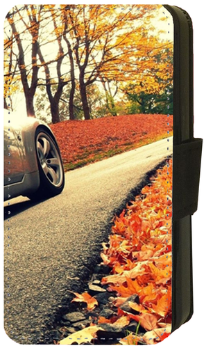 SPORTS CAR WHEELS Printed Flip/Wallet Phone Case for iPhone 14 15 16 Pro Max - Picture 18 of 27