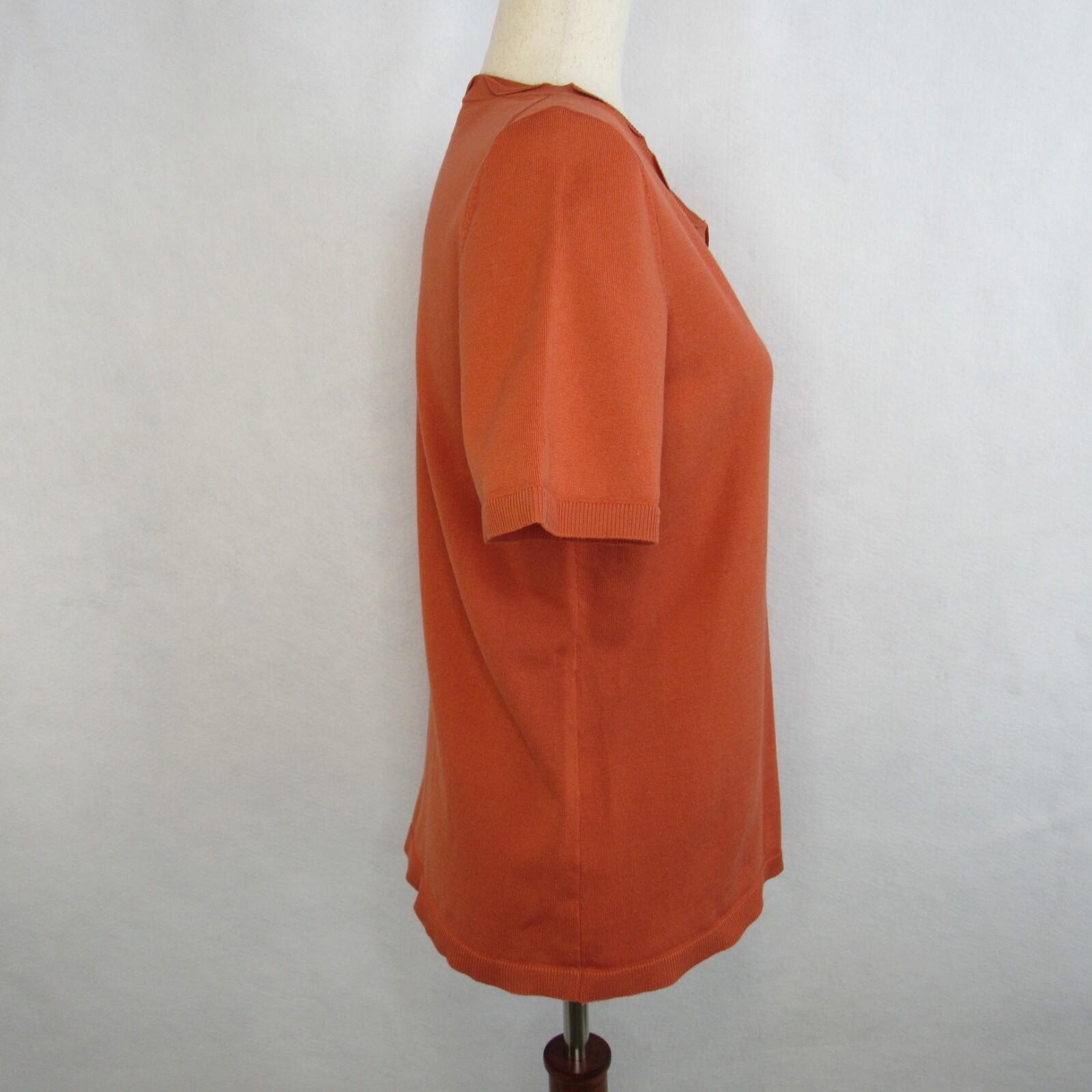 Pendleton Sweater Silk Blend Pullover Short Sleev… - image 6