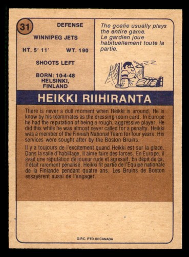 1974-75 O-Pee-Chee OPC WHA #1-66 NRMT or Better Complete Your Set Pick *virtus* - Picture 133 of 279