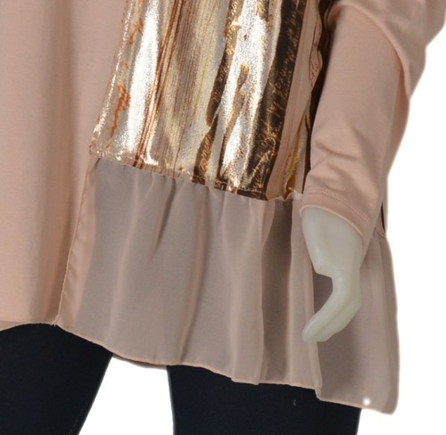MAGLIA DONNA CONFORMATA GIROCOLLO LAVORAZIONE VOILE MONICA DI ART. 8310 - Bild 7 von 8