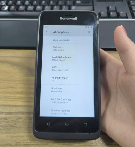 Honeywell ScanPal EDA51 Mobiler Android Computer Barcode Scanner EDA51-1-BE23SQCC - Bild 2 von 6