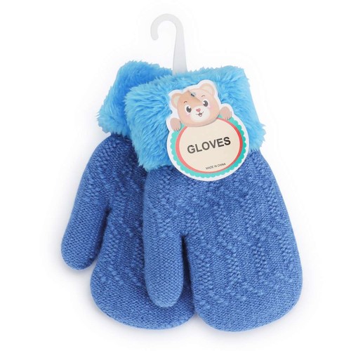 Toddler Baby Girls Boys Winter Warm Cute Thicken Gloves Children Mittens Gift - Picture 9 of 16