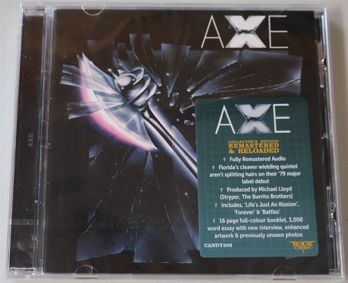 Axe Axe Self Titled 1979 CD New Rock Candy Records Reissue s/t same