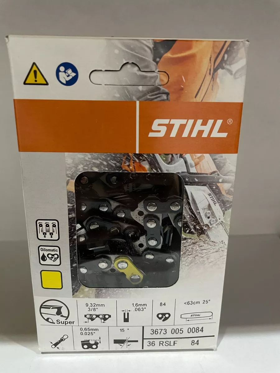 36RSLF 84 STIHL 25 in NEWFULL SKIP CHAIN FULLCHISEL CHAINSAW CHAIN 3 8 .063