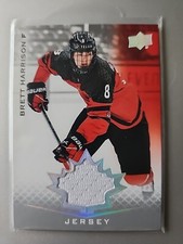 2021 Team Canada Juniors Jersey Brett Harrison #24 Team Canada Combined Shipping