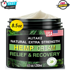 Natural Hemp Cream - Instant Hemp Cream with Hemp, Arnica, MSM, Turmeric, Emu..