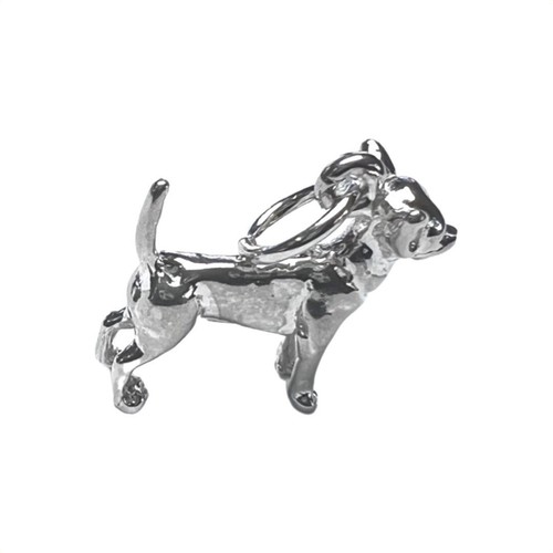 STERLING SILVER CHIHUAHUA DOG CHARM - Picture 2 of 5