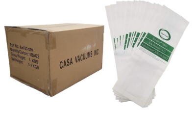 120 Bags for Eureka Style F&G Upright Vacuum Cleaner fits Sanitaire Commercial