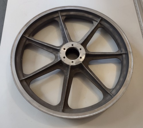 MORRIS 2.15x19 FRONT WHEEL TRIUMPH T140D NORTON HONDA CB750 7 SPOKE 19" - Picture 7 of 10