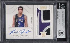 Jimmer Fredette 2012-13 Panini National Treasures Rookie Patch Auto RPA /199 BGS
