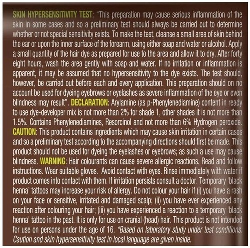 (Pack of 5 ) Indica Easy Shampoo Hair Colour Dark Brown 25ml Each - Picture 3 of 7