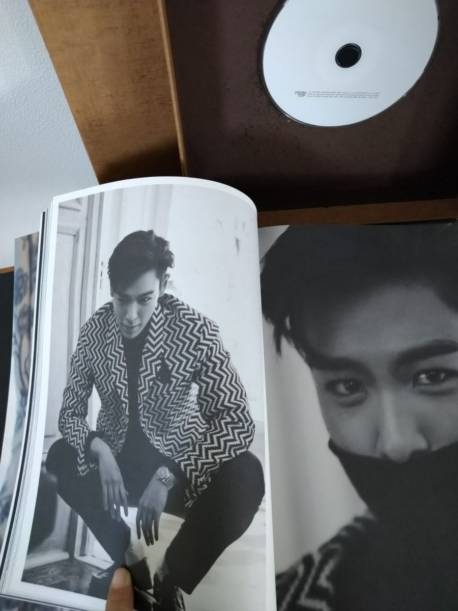 BIGBANG T.O.P 1st PICTORIAL RECORDS FROM TOP First limited