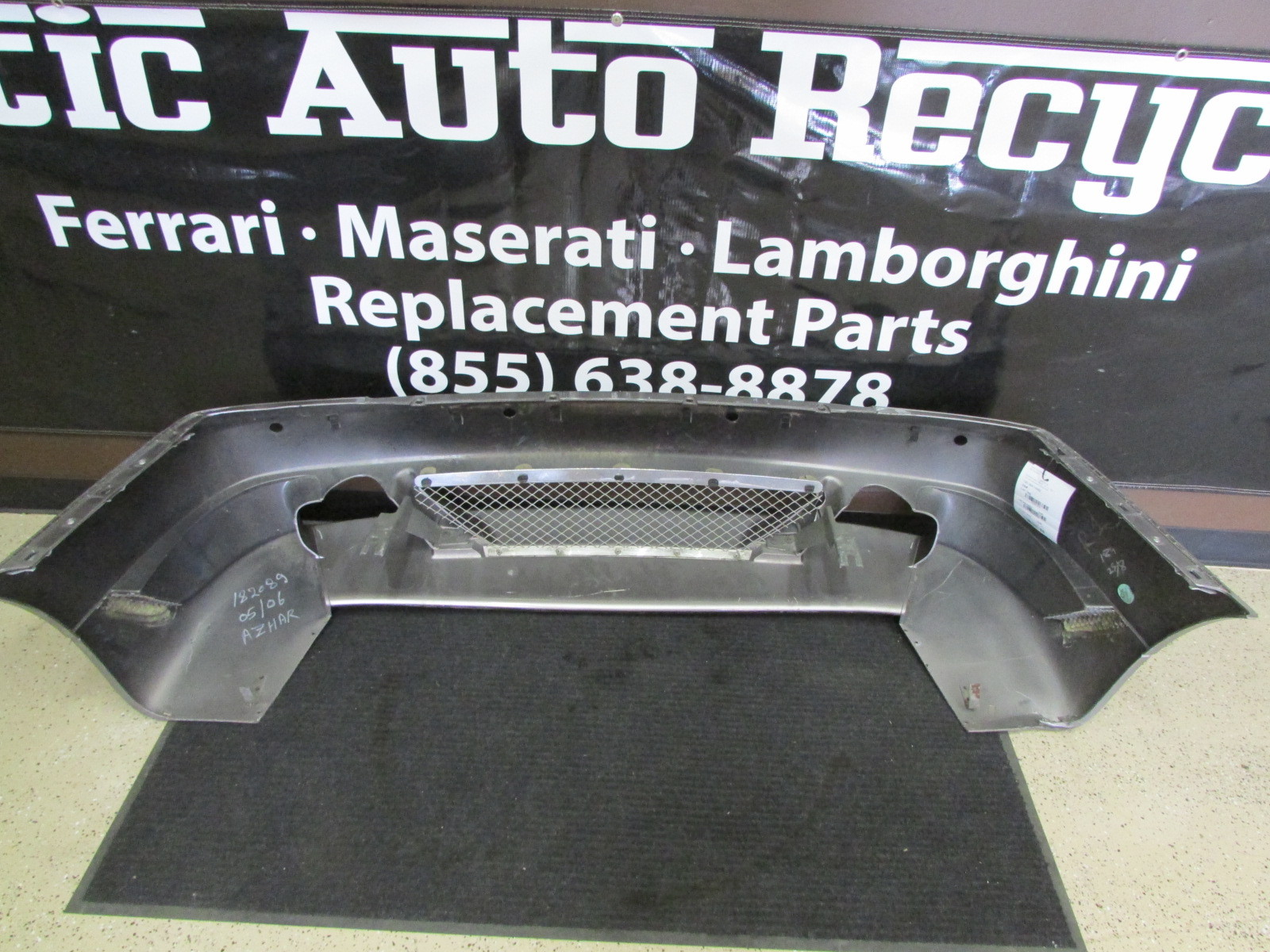 Maserati Gransport, Rear Bumper Cover, W/Park Sensor Holes, Non US # 980138251