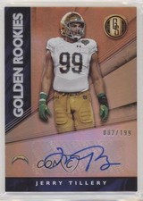 2019 Panini Gold Standard Golden Rookies 2/199 Jerry Tillery #GRA-JT Auto w5b