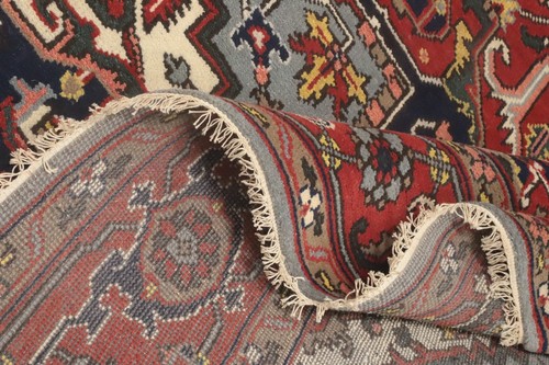 Oriental Geometric Room Size Area Rug 8x10 Ft Traditional Handmade Wool Carpet - Picture 11 of 13