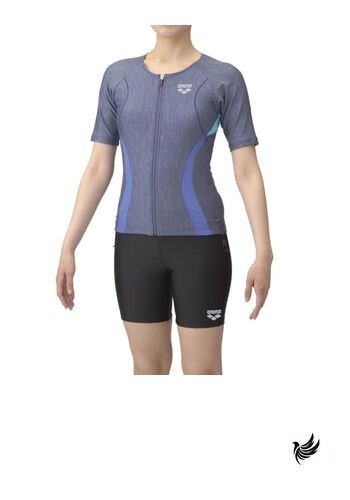 Arena Women's Slim Fit Fitness Swimsuit Size L Insertable Pads Separates for - Picture 1 of 2