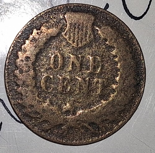 1882 Indian Head One Cent Penny ERROR Small Thin Planchet, 1.46 Grams! - Picture 3 of 8