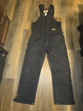 C E Smith Workwear Overall Bibs TB415BK Size Medium Short 40/42
