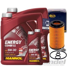 &Ouml;LFILTER FILTER+MANNOL  5W30 &Ouml;L f&uuml;r MERCEDES SPRINTER 906 VIANO VITO W639