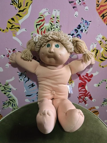 Vintage Cabbage Patch Kid coleco ĺhm2 poodle girl 1980s