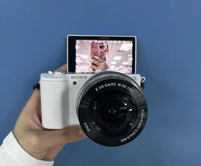 Sony Alpha a5100 Mirrorless White w/ E 16-50mm Lens 24MP Camera | eBay
