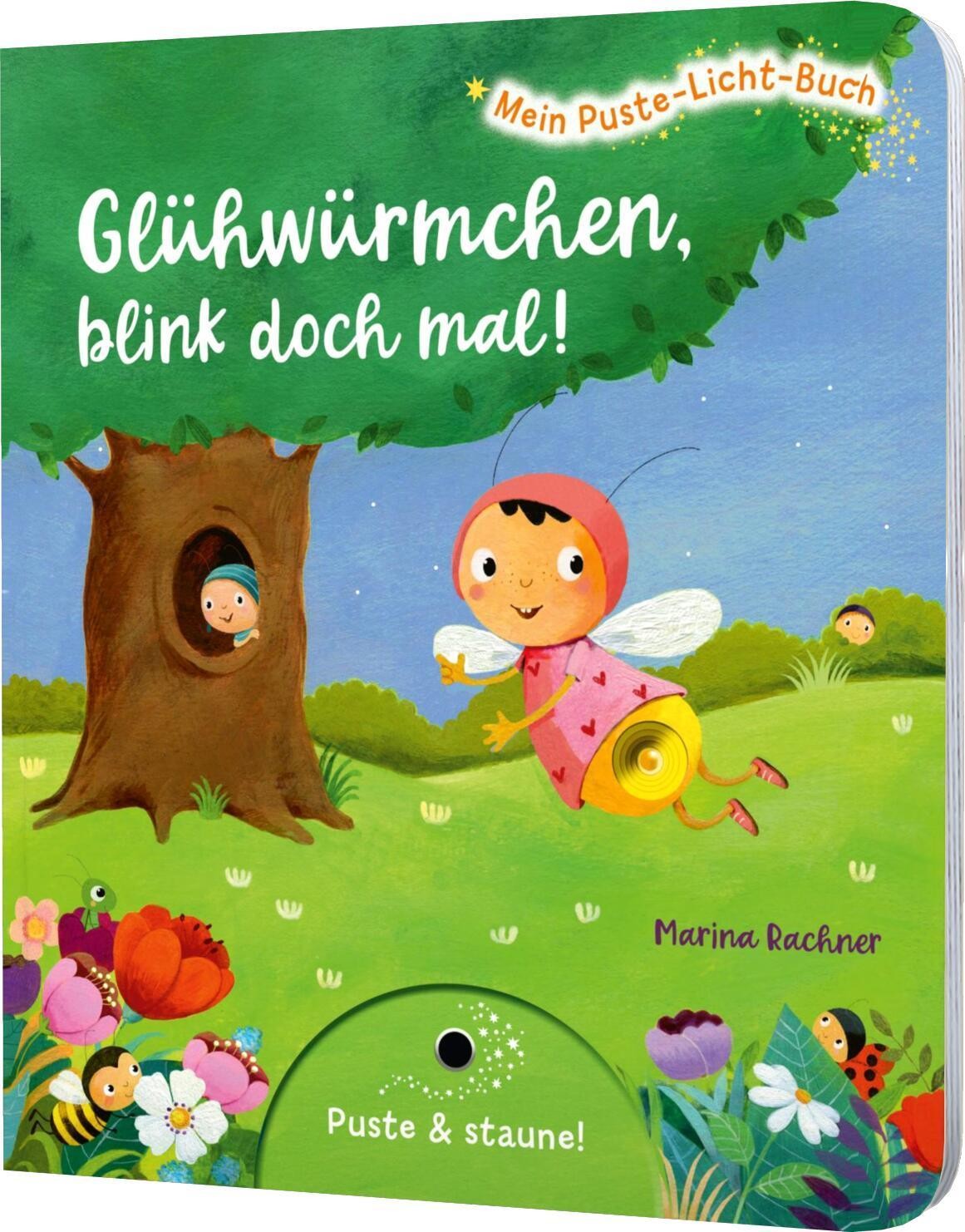 Esslinger Licht Mein Puste-Buch: Glühwürmchen, Blink Doch Mal!, Kinderbücher Von Sylvia Tress - Bild 4