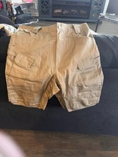 Mens Cargo Shorts Tan M